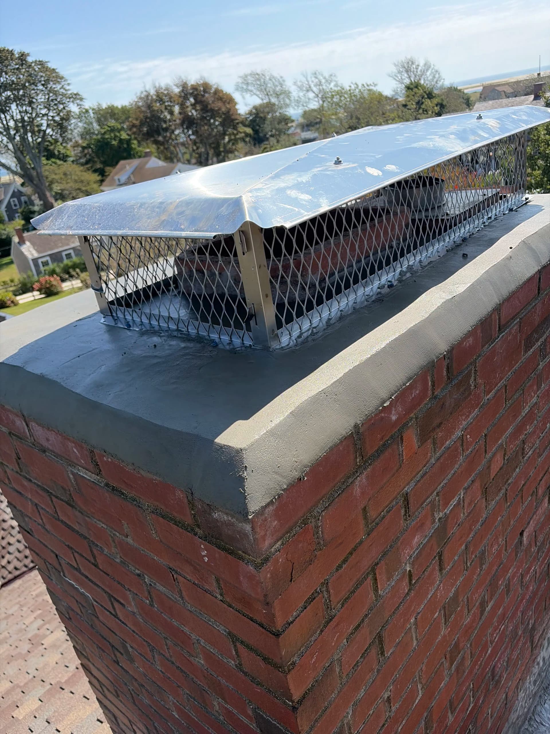 Gallery photos for Chimney Crown and Cap Repair Done Right in Chatham: Image #1