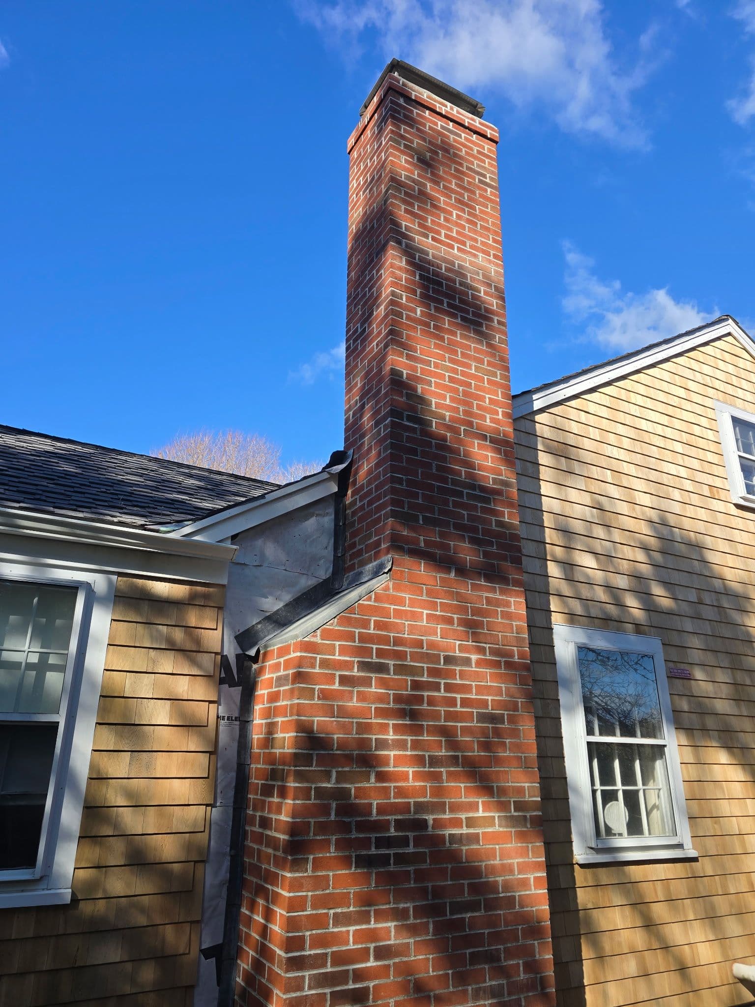 Project New Brick Chimney Build Complete in Chatham MA image
