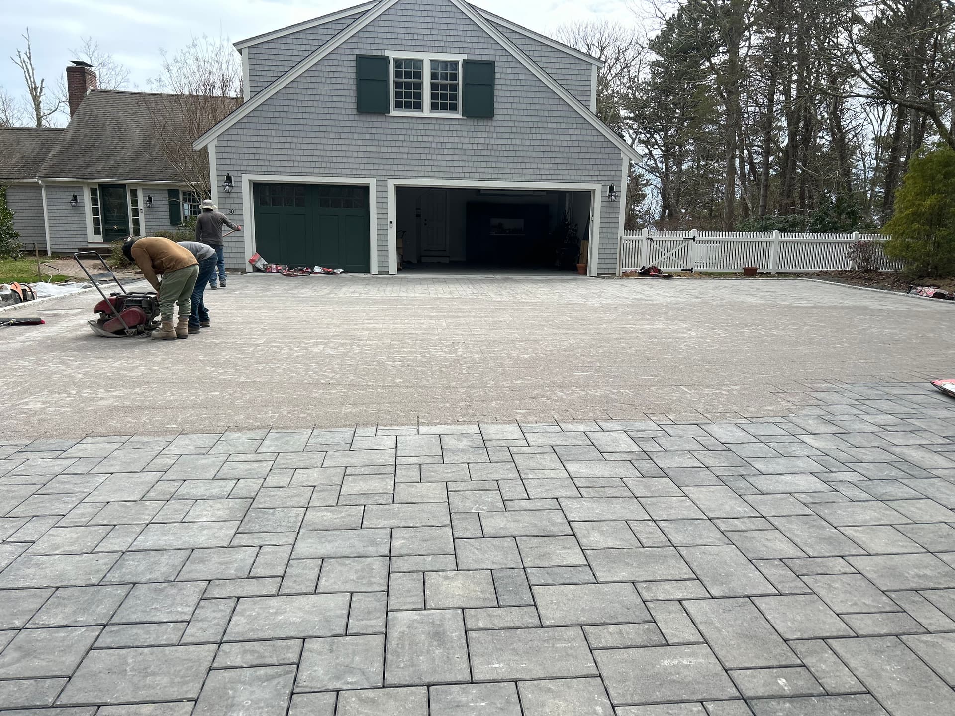 Gallery photos for Paver Driveway Build From the Ground Up: Image #3