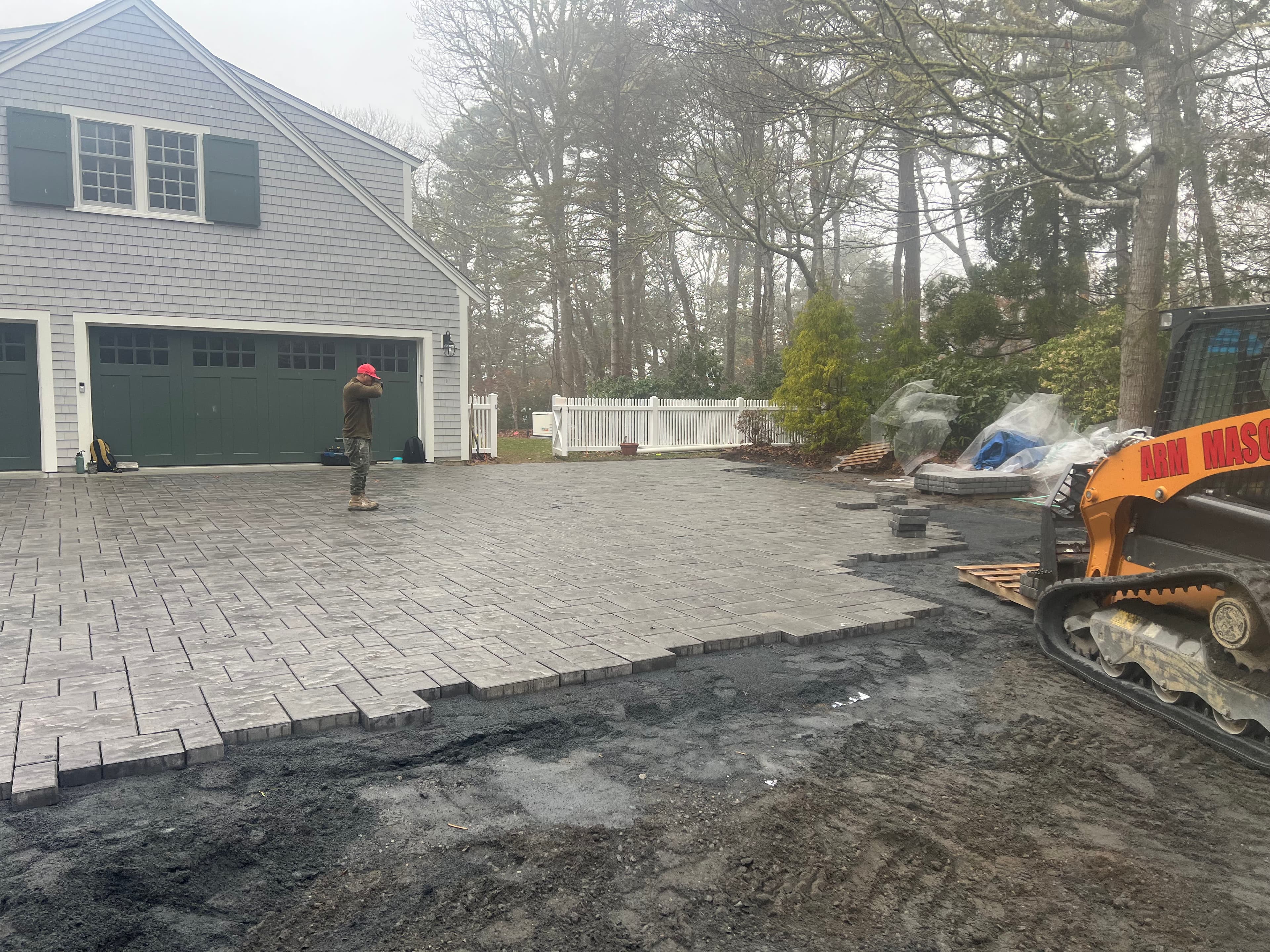 Project Paver Driveway Build From the Ground Up image